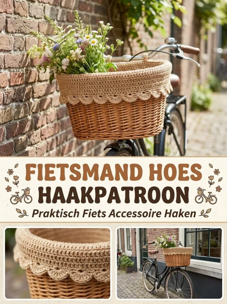 Fietsmand hoes haken voor optimale bescherming van je fietsaccessoire