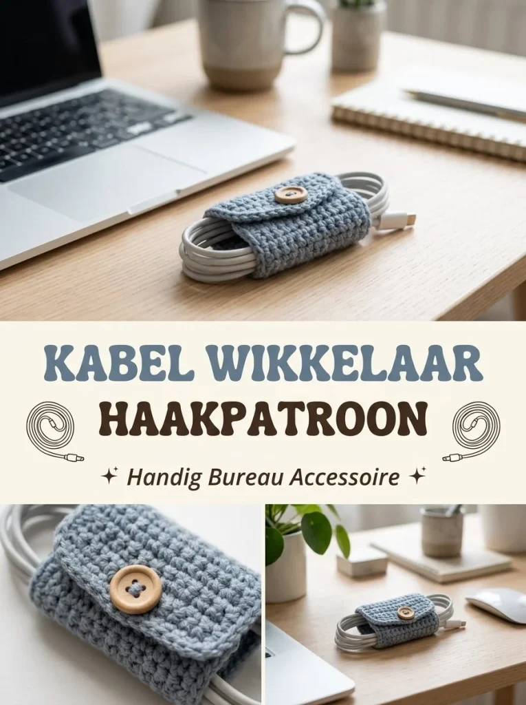 Oplader Kabel Wikkelaar Haken als bureau accessoire voor organisatie